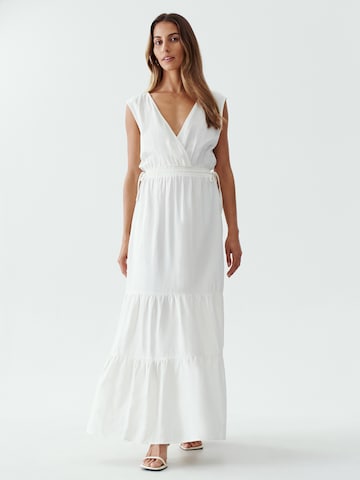 The Fated - Vestido de verão 'ELIZA' em branco: frente