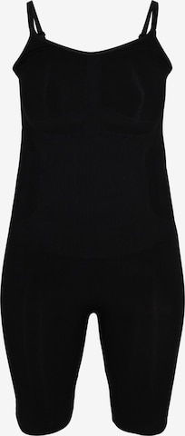 Zizzi Shaping bodysuit in Black: front