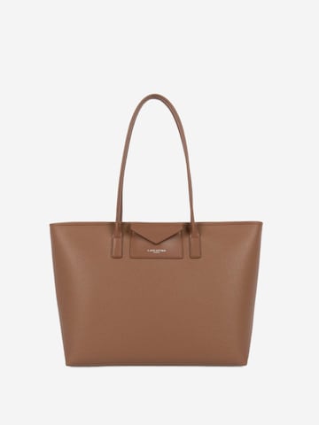 Cabas LANCASTER Paris en marron : devant