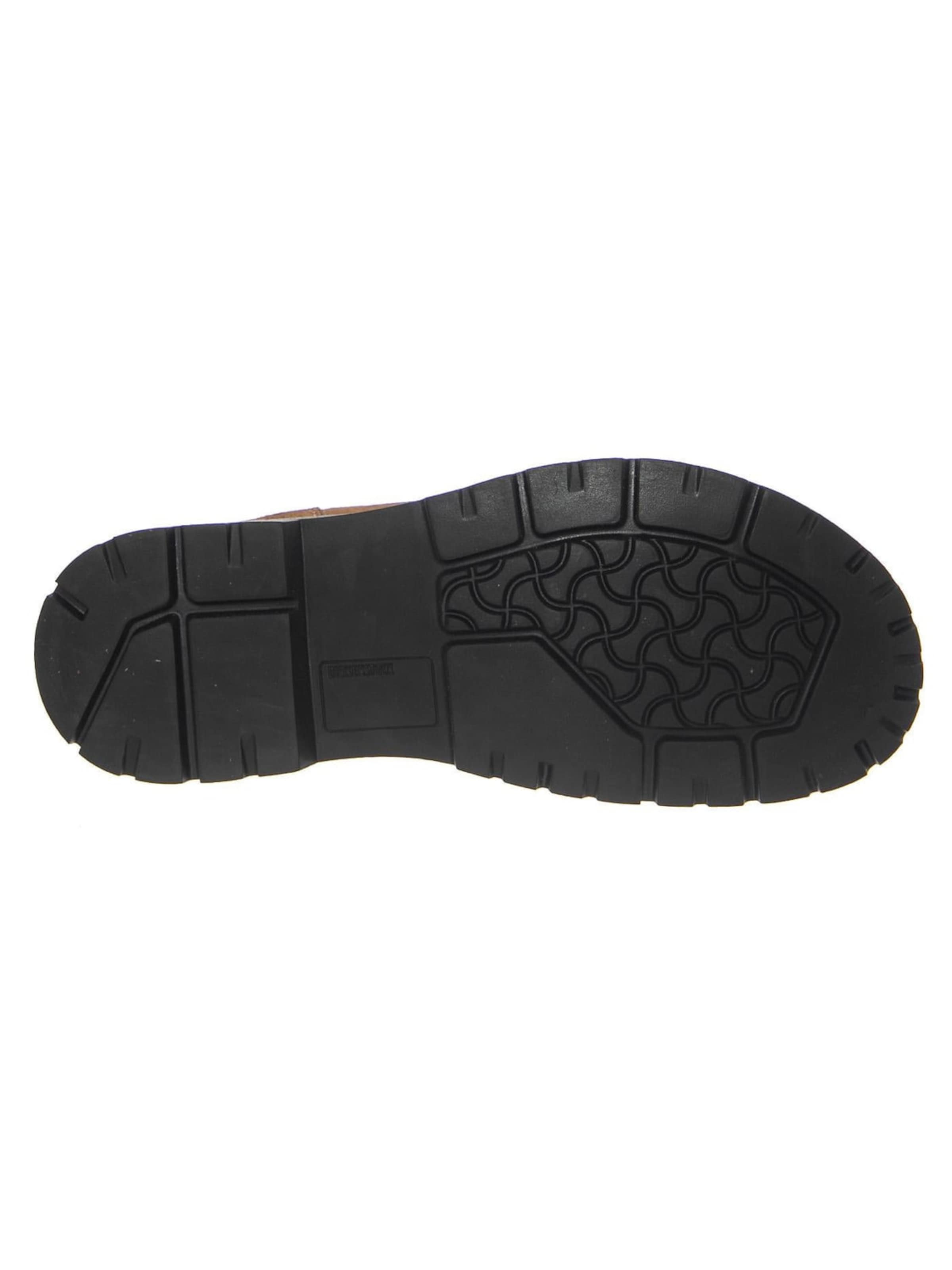 Stivale 'Highwood Lace Mid N Dark Tea, Suede Leather' di BIRKENSTOCK in marrone
