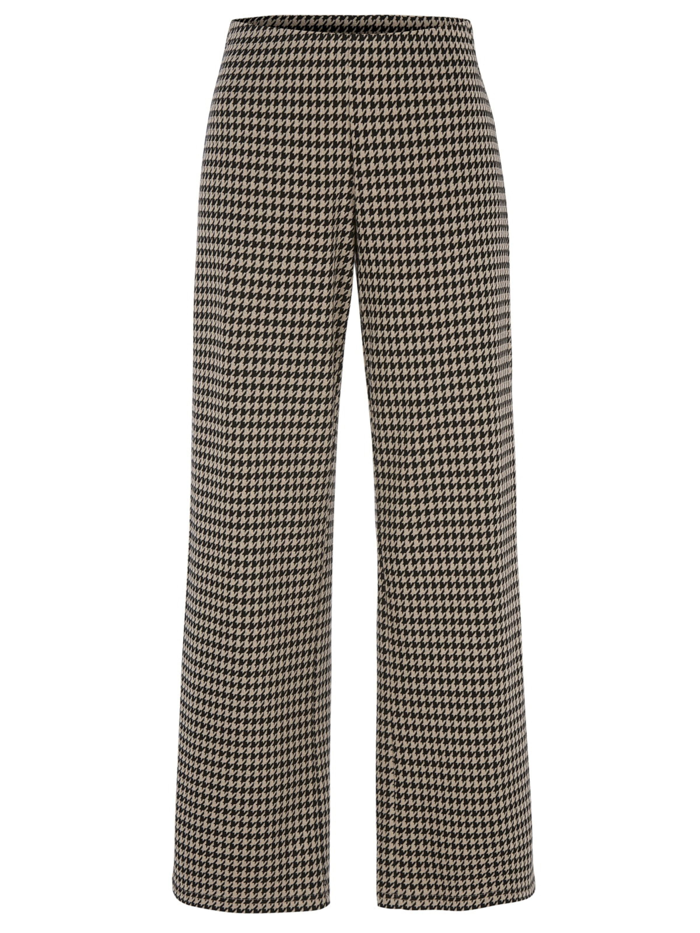 Cellbes of Sweden Wide leg Broek in Beige: voorkant