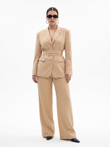 Faza Atelier Blazer 'Desert Rose' in Beige