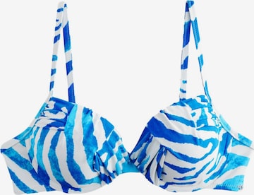 NextT-shirt Bikini gornji dio - plava boja: prednji dio