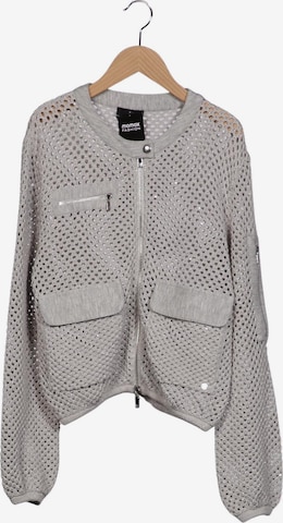 monari Strickjacke S in Grau: Vorderseite