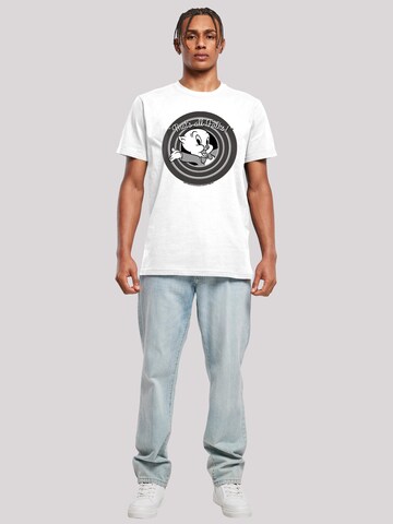 F4NT4STIC Shirt 'Looney Tunes' in White