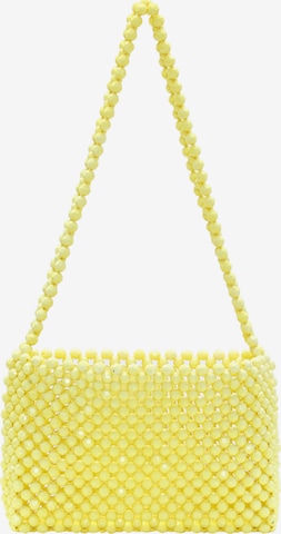 myMo at night Shoulder bag in Yellow: front