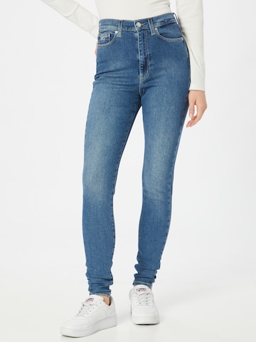 Tommy Jeans Slimfit Jeans 'MELANY' in Blauw: voorkant