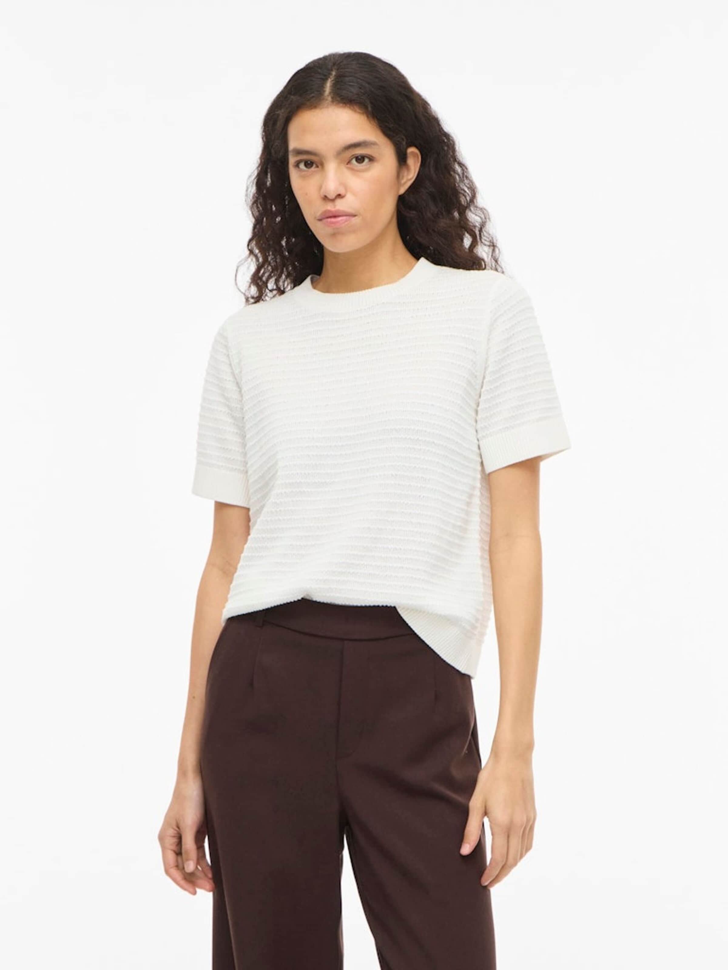 VILA Shirt 'VILollo' in White: front