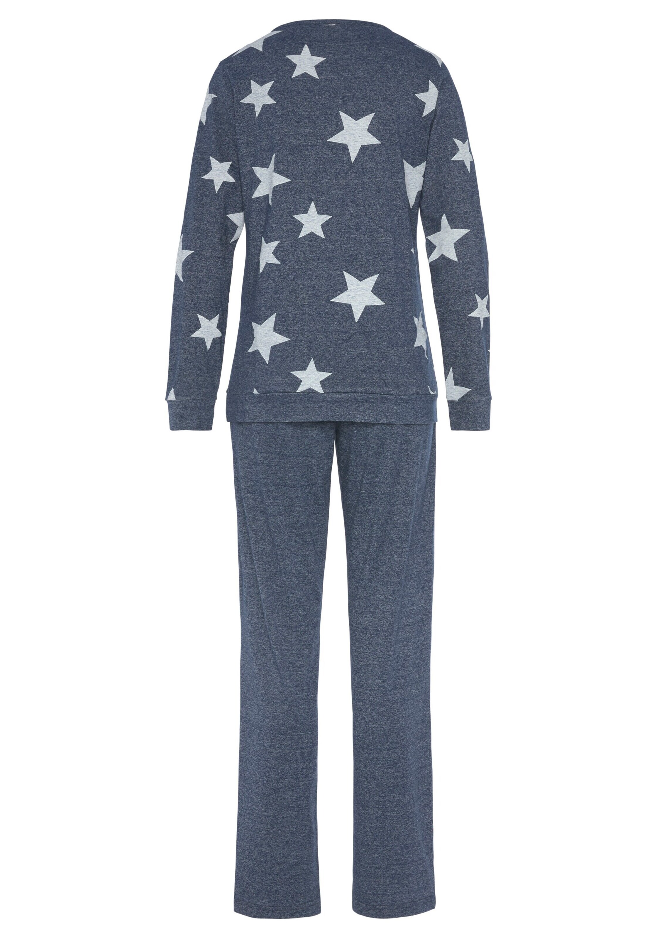 VIVANCE Pyjama 'Dreams' in Blau