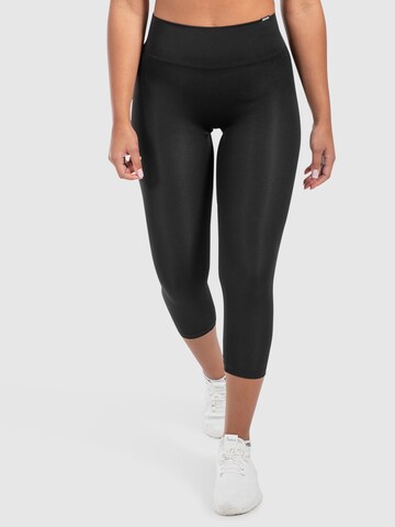 Smilodox Skinny Sports trousers 'Mirella' in Black: front