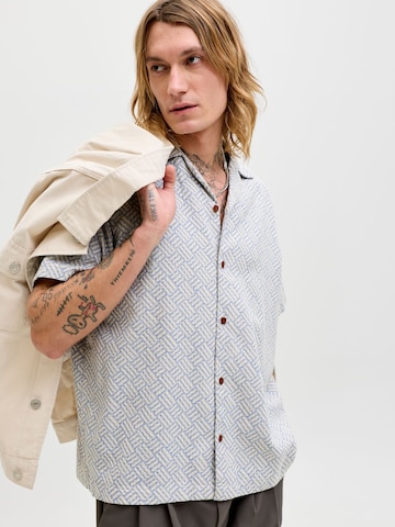 Comfort fit Camicia di JACK & JONES in beige