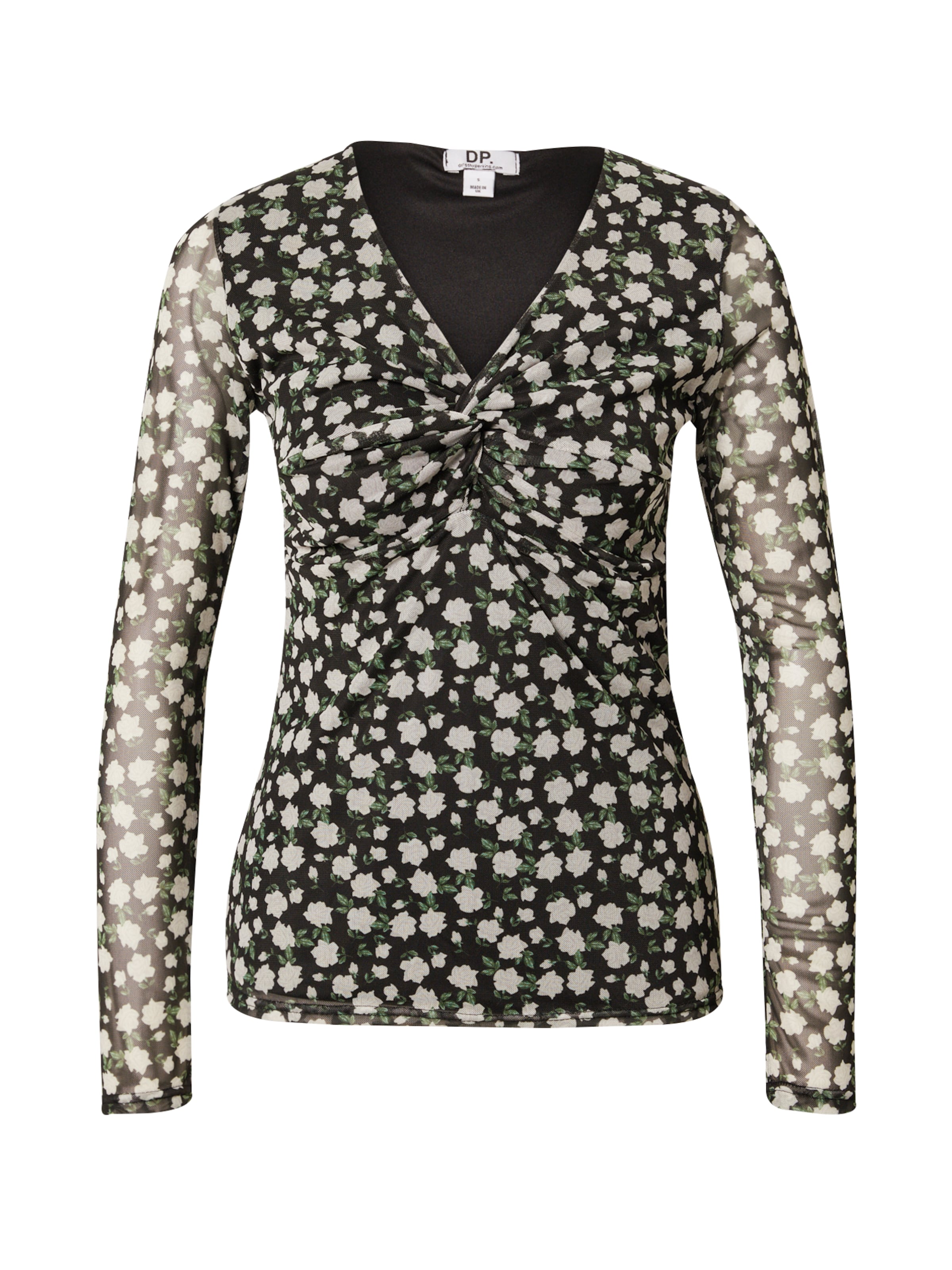 Dorothy Perkins Pluus, värv must: eest vaates