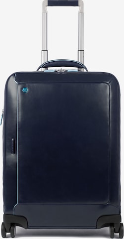 Piquadro Trolley 'Blue Square' in Blau: predná strana