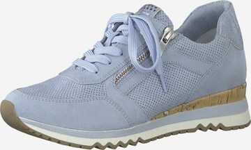 MARCO TOZZI Platform trainers in Blue: front