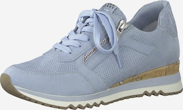 MARCO TOZZI Sneakers laag in Blauw: voorkant