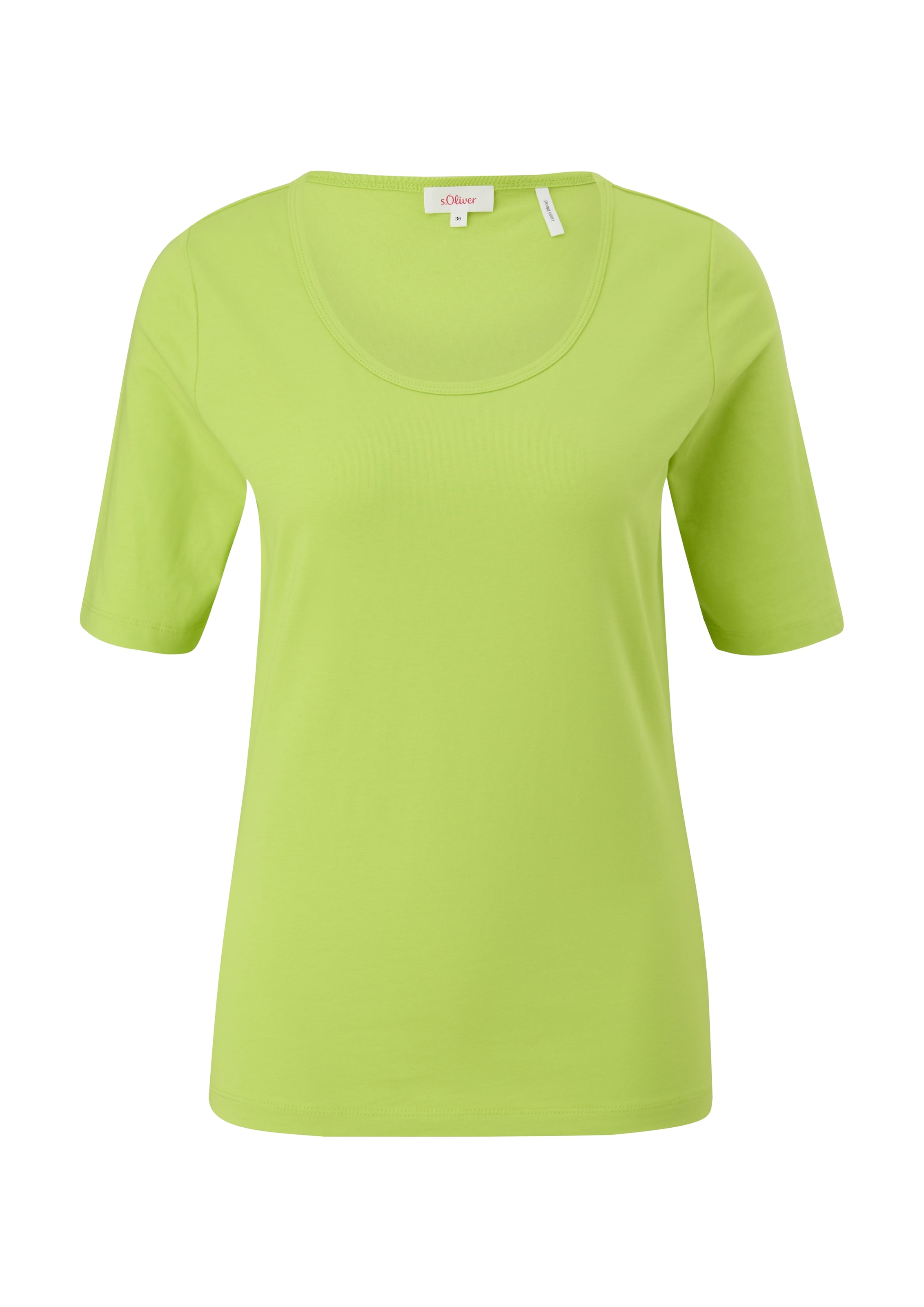 s.Oliver Shirt in Groen: voorkant