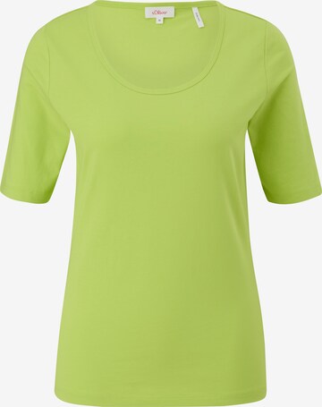 s.Oliver Shirt in Groen: voorkant