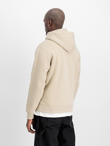ALPHA INDUSTRIES Sweatshirt i beige