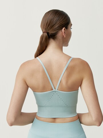 Born Living Yoga Bralette Sports Bra 'Kalu' in Blue