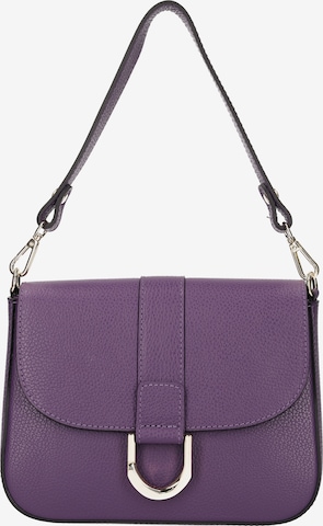 faina Handbag in Purple: front