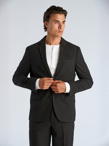Lindbergh Regular fit Business-colbert in Zwart