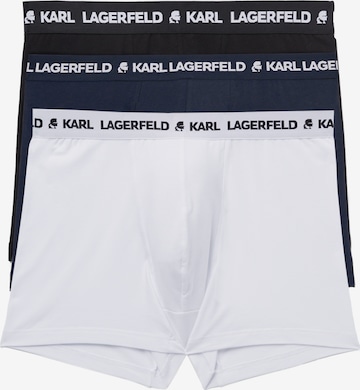 Karl Lagerfeld - Boxers em azul: frente