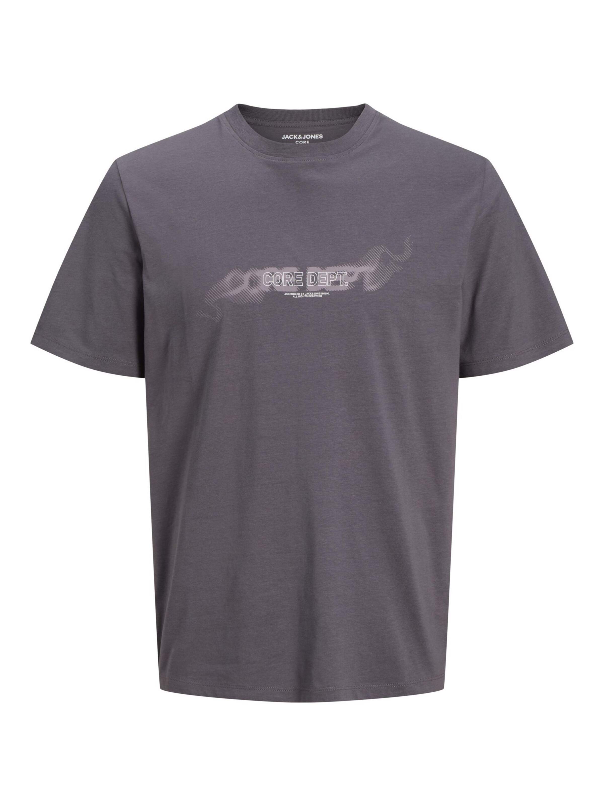 JACK & JONES Shirt in Grijs: voorkant