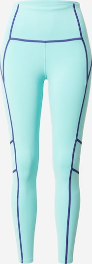 Reebok Sport Pantalon de sport en turquoise / bleu foncé / blanc, Vue avec produit