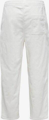 Only & Sons Loose fit Pants 'Laus' in White