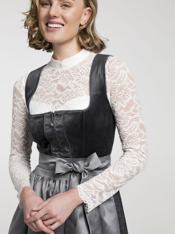 SPIETH & WENSKY Dirndl 'Buchsbaum' in Grey