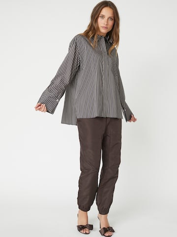 co'couture Blouse 'Fina' in Zwart
