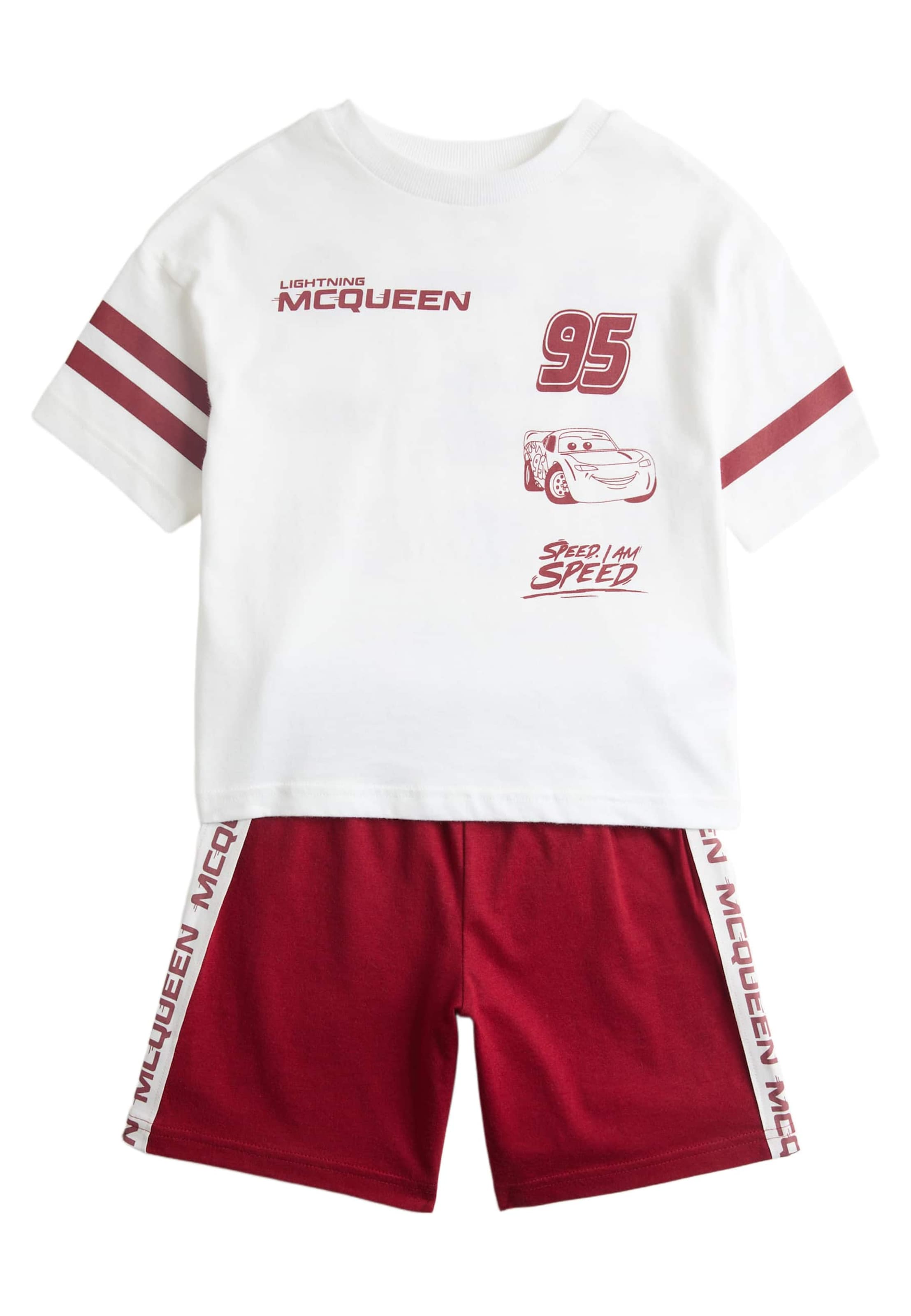 Marks & Spencer Nachtkledij 'Disney Cars' in Rood: voorkant
