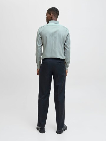 JACK & JONES Comfort fit Button Up Shirt 'Blaparker' in Green