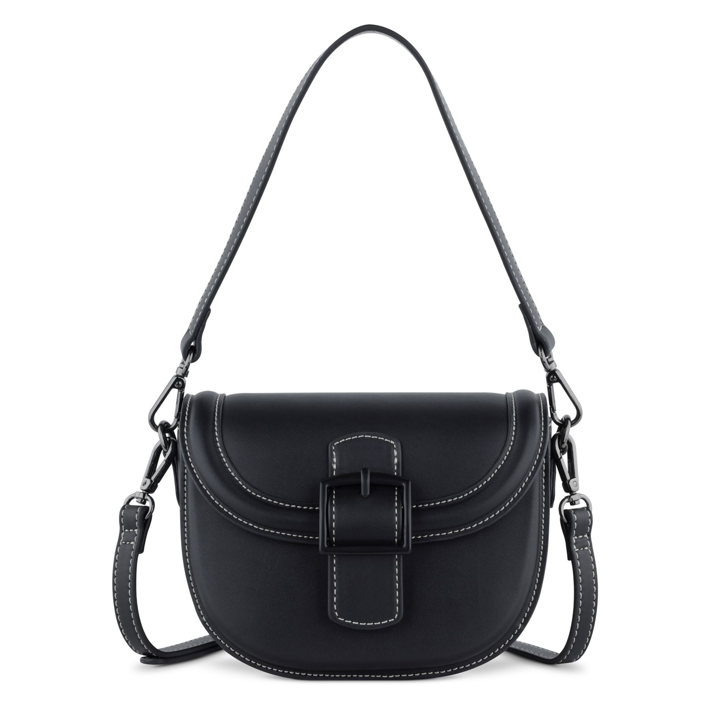 bugatti Schoudertas 'Zita' in Zwart: voorkant