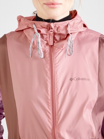 Veste outdoor COLUMBIA en rouge