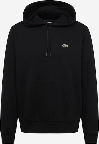 LACOSTE Sweatshirt in Zwart: voorkant