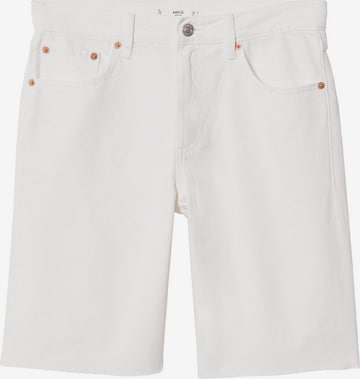 MANGO Regular Shorts 'Anais' in Weiß: predná strana