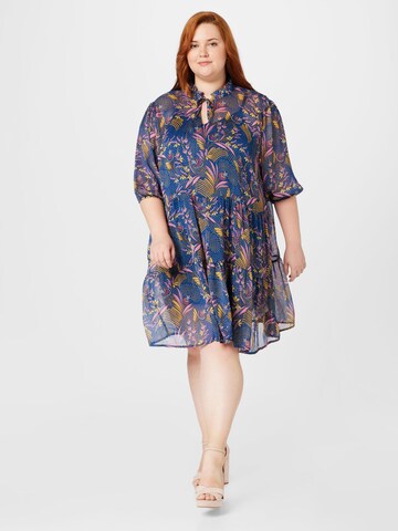 Zizzi Tunic 'OLIVIA' in Blue: front