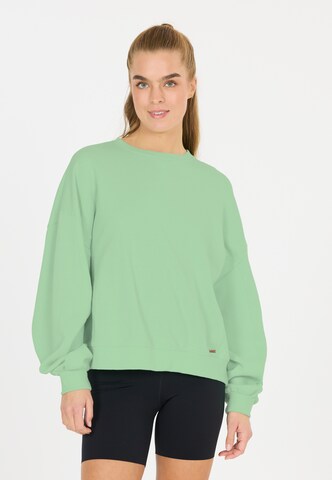 Athlecia Sweatshirt 'Ranee' in Green: front