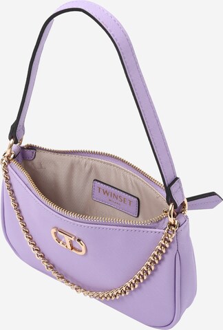 Twinset Schultertasche in Lila