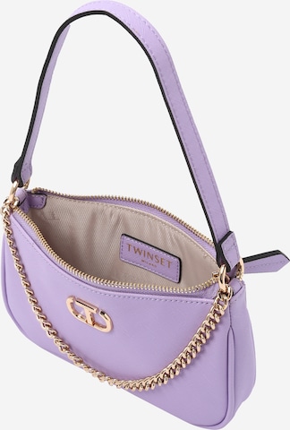 Twinset Schultertasche in Lila