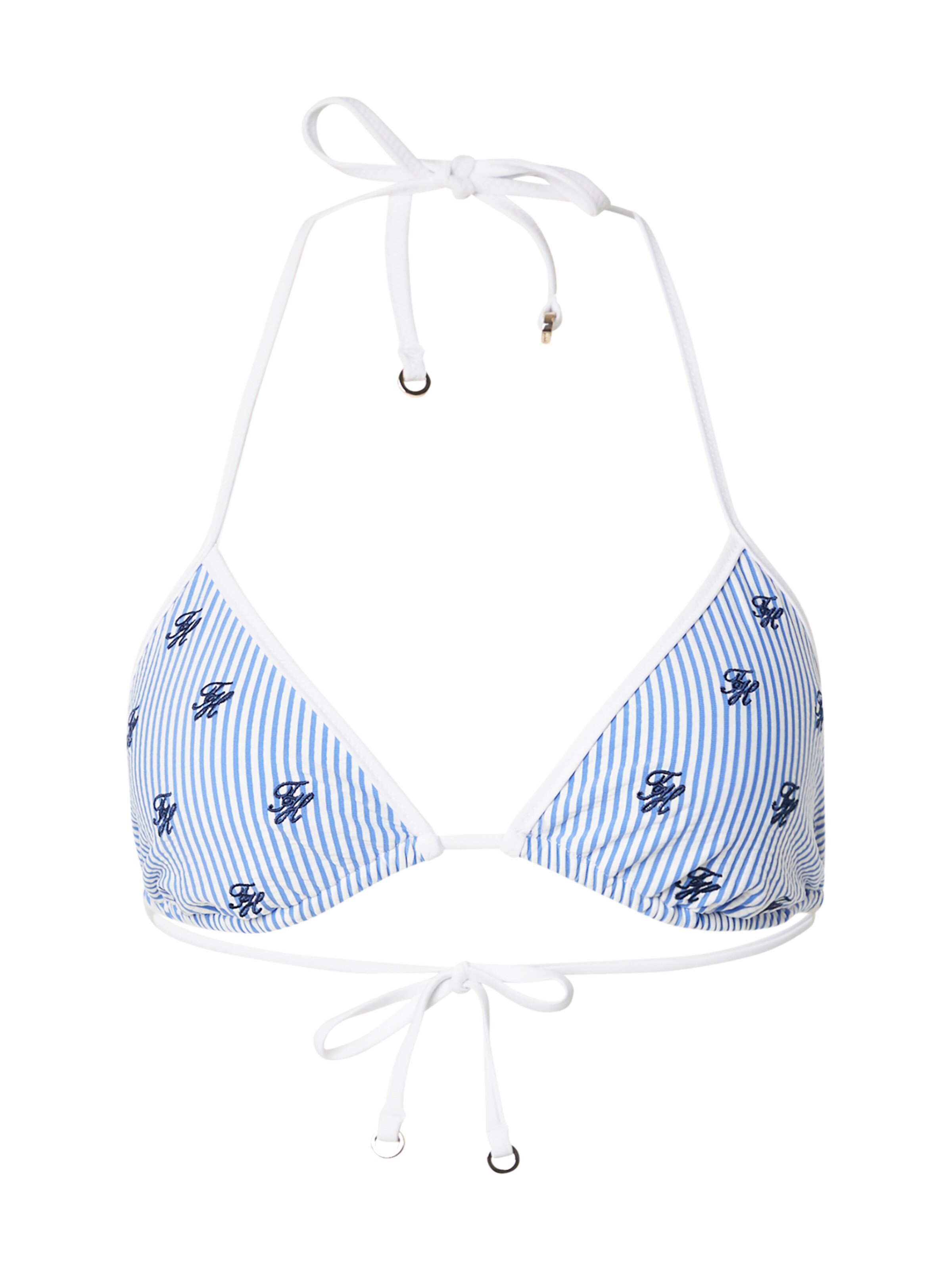 Tommy Hilfiger Underwear Triangel Bikinitop in Weiß: Vorderseite