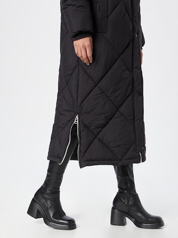 Nasty Gal Χειμερινό παλτό σε μαύρο