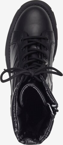 TAMARIS Lace-Up Ankle Boots in Black