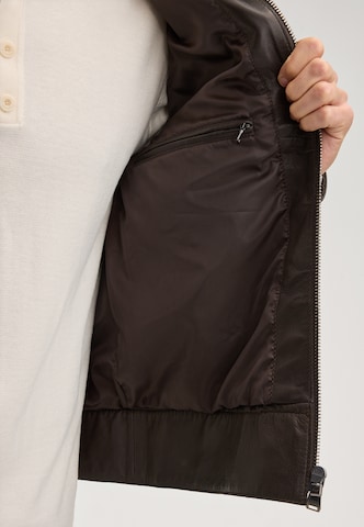 JOOP! Jeans Between-season jacket 'Aleks' in Brown