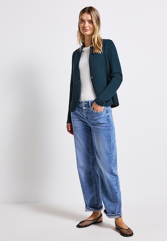 STREET ONE Blazer 'Jacquard' in Blau