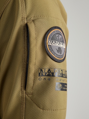 Geacă de primăvară-toamnă 'A-MELVILLE' de la NAPAPIJRI pe verde