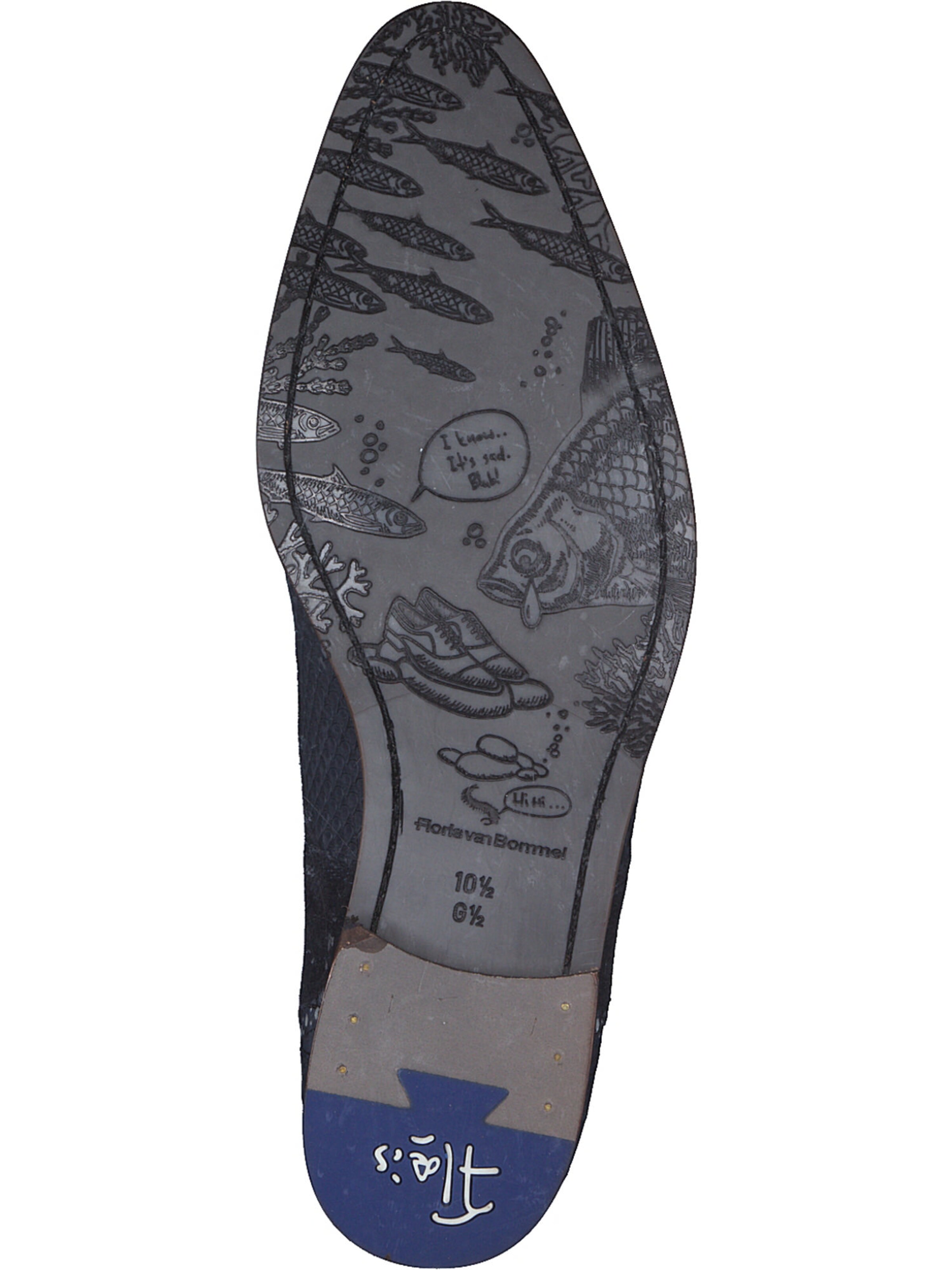 Floris van Bommel Lace-up shoe '30161' in Blue