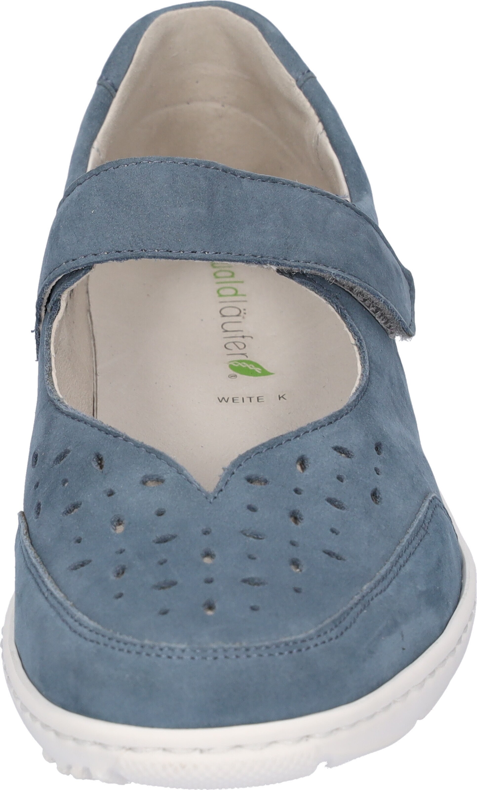 WALDLÄUFER Moccasins in Blue