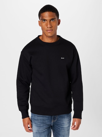 Sweat-shirt 'Briggs' NN07 en noir : devant